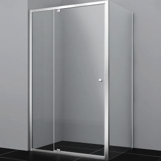 Душевой уголок WasserKRAFT  Aula 120х100 11P10 профиль Хром стекло прозрачное